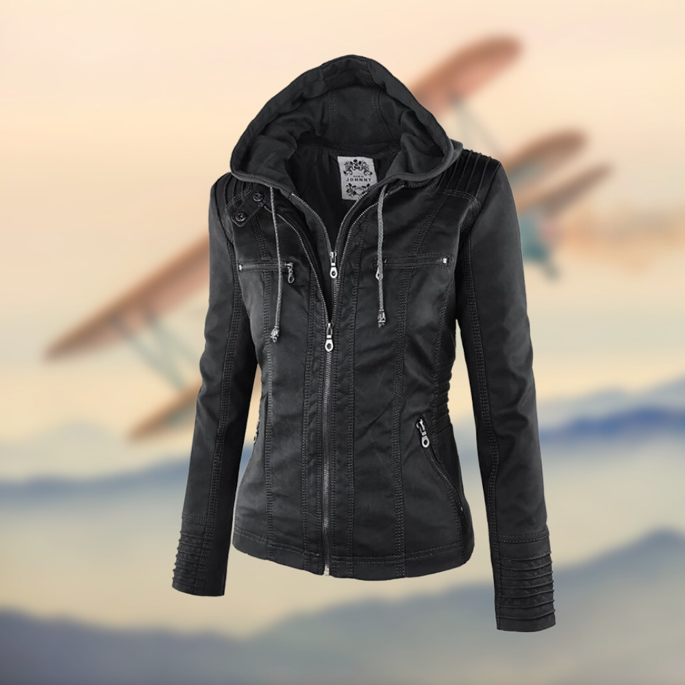 Ainsley™ - Damen Lederjacke