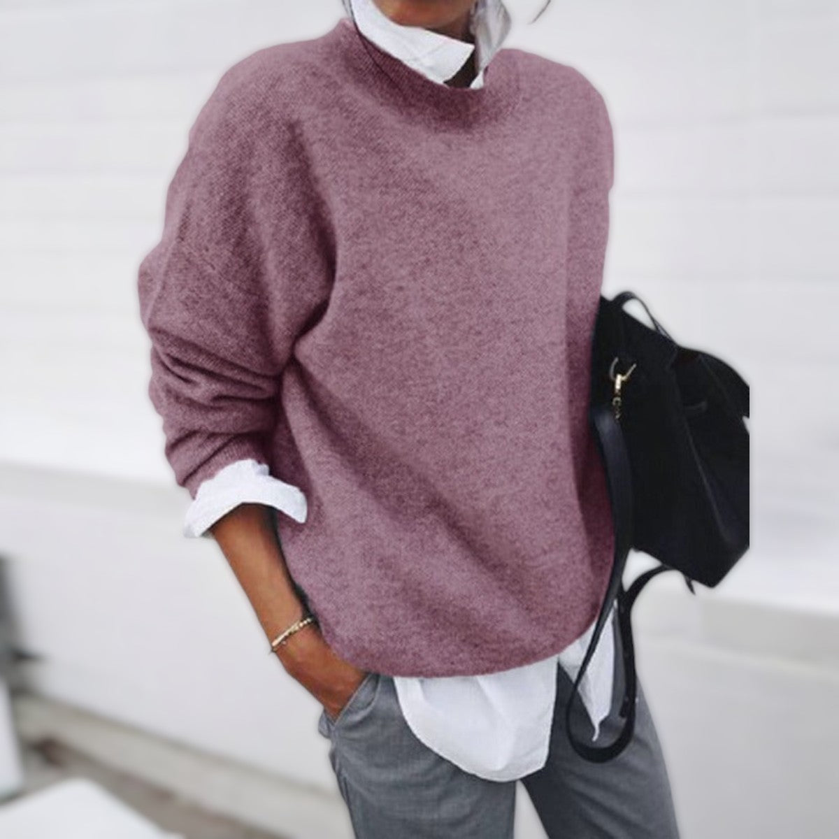 Jolanda | Weicher und bequemer Cashmere Pullover