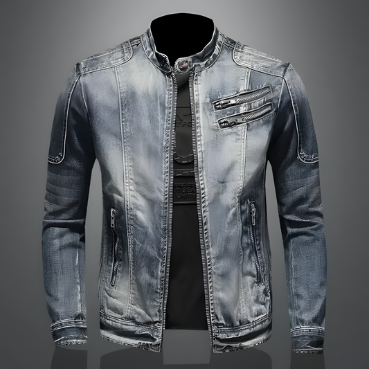 Alessio | Retro Jeansjacke