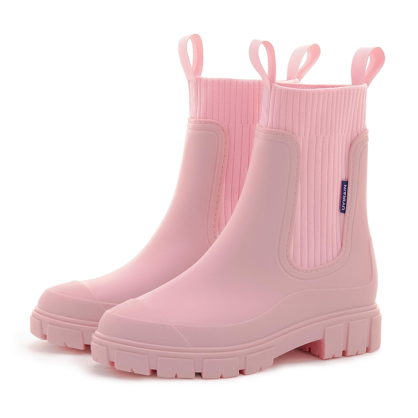 Chelsees - bequeme Damen Regenstiefel mit rutschfester Sohle