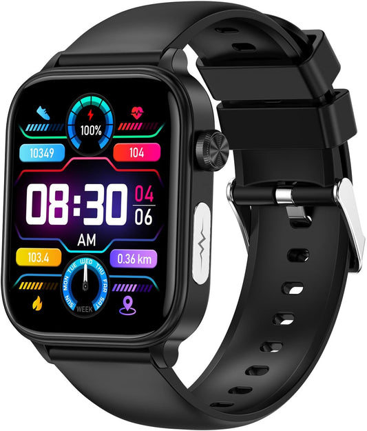 GlucoCare SOS Smartwatch für Männer & Frauen mit Blutzuckermessung