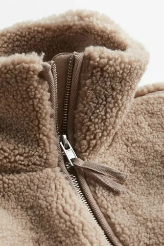 KAJA – Weicher Teddy-Mantel