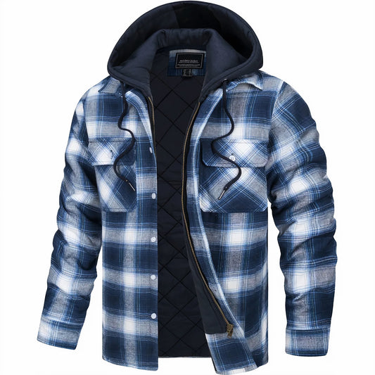 Tibor – Gestepptes Kapuzen-Overshirt