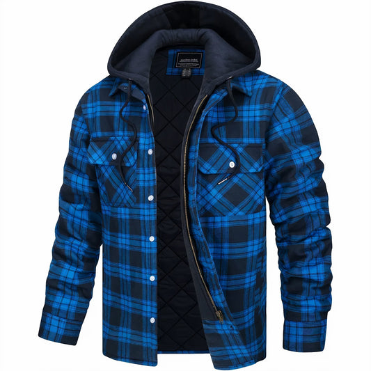 Tibor – Gestepptes Kapuzen-Overshirt